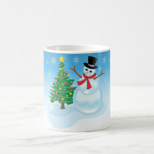 Niedlich Snowman Tasse