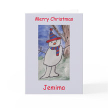 Niedlich Snowman Weihnachten