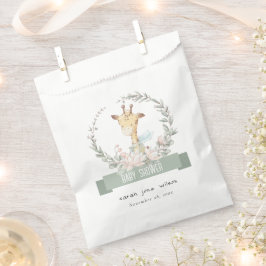 Niedlich Soft Safari Giraffe Blumengarnitur Kinder Geschenktütchen