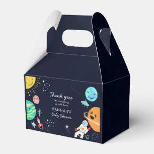 Niedlich Space Theme Kinderdusche Geschenkschachtel