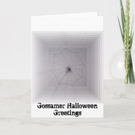 Niedlich Spider Gossamer Halloween Karte