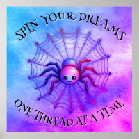Niedlich Spider Inspiration Zitat Monogram auf lil