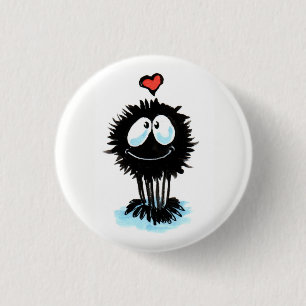Niedlich Spider teilt die Liebe! Button