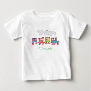 Niedlich-Spielzeugzug Baby T-shirt