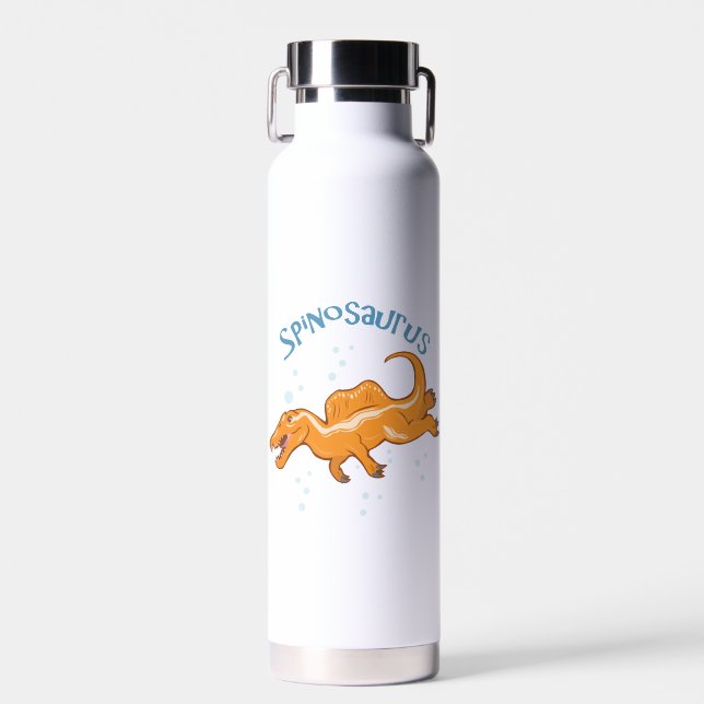 Niedlich Spinosaurus Trinkflasche (Vorne)