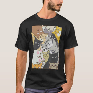 Niedlich Spionage Katzen Katzen Kätzchen Männer Fr T-Shirt