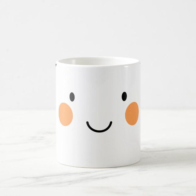 Niedlich Spooky Boo Demon Ghost Kaffeetasse (Mittel)