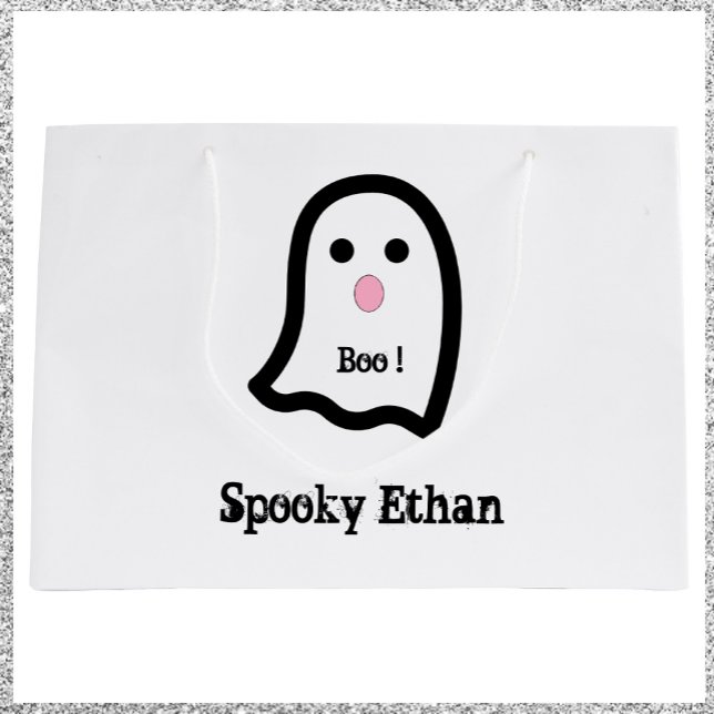 Niedlich Spooky Ghost Boo Große Geschenktüte (Von Creator hochgeladen)