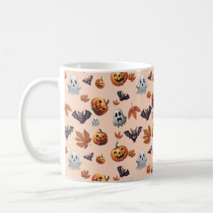 Niedlich Spooky Halloween Fall Kaffeetasse