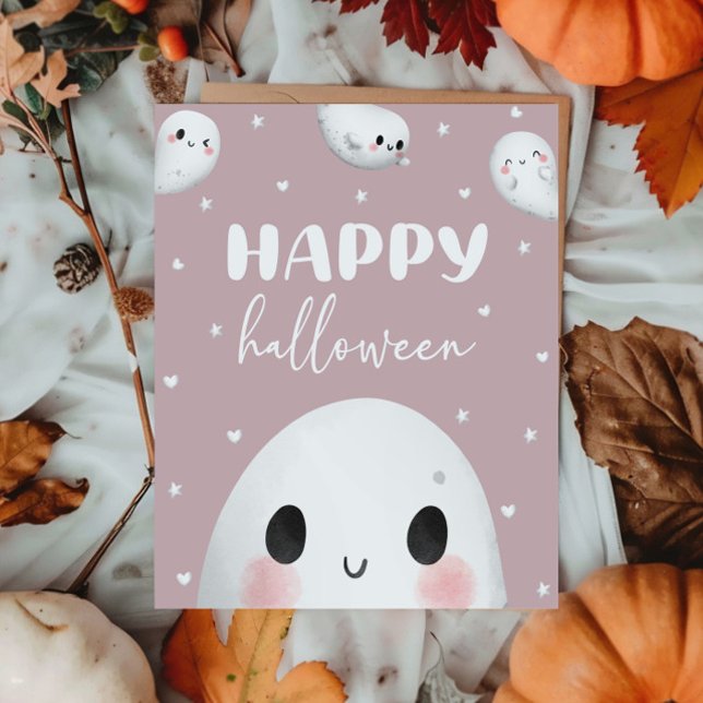 Niedlich Spooky One Happy Halloween Sign Poster (Von Creator hochgeladen)
