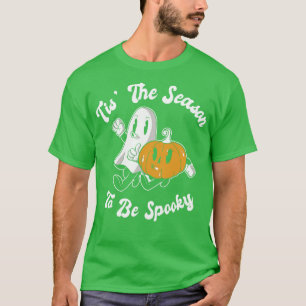 Niedlich Spooky Pumpkin Ghost Halloween-Saison T-Shirt
