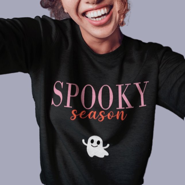 Niedlich Spooky Season Halloween Ghost Sweatshirt (Von Creator hochgeladen)