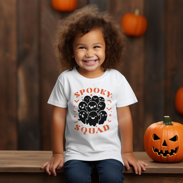 Niedlich Spooky Squad Halloween T-Shirt (Von Creator hochgeladen)