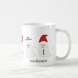 Niedlich Spooky Weihnachtsgeister Kaffeemaschine T Kaffeetasse