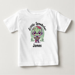 Niedlich, Spooky Zombie, Individuelle Name, Hallow Baby T-shirt