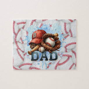 Niedlich Sports Baseball Vater Puzzle