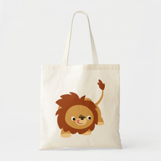 Niedlich Spright Cartoon Lion Bag Tragetasche (Vorne)