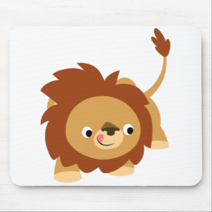Niedlich Spright Cartoon Lion Mousepad