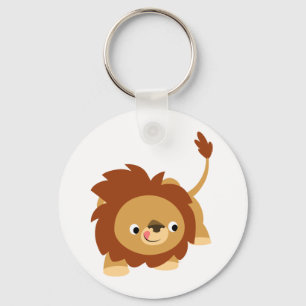 Niedlich Spright Cartoon Lion Schlüsselanhänger