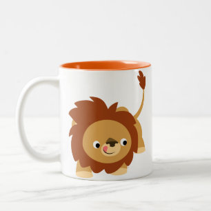 Niedlich Spright Cartoon Lion Tasse