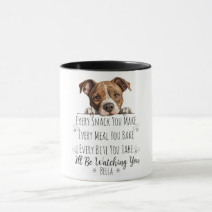 Niedlich Staffordshire Hund Funny Custom Tasse
