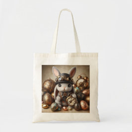 Niedlich Steampunk Osterhase Tragetasche