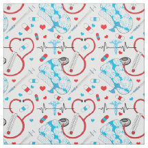 Niedlich Stethoscope Nurse | Doctor EKG Pattern