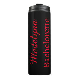 Niedlich Stilvoll Personalisierte Bridesmaid Thermosbecher