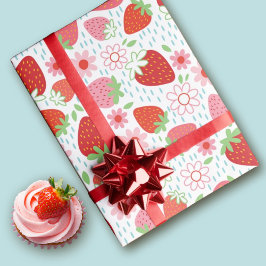 Niedlich Strawberry Berry Sweet Geschenkpapier