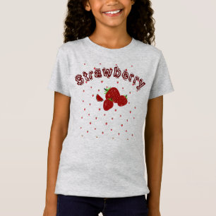 Niedlich Strawberry Summer Kids Girls T-Shirt