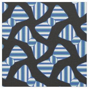 Niedlich Striped Bowties Blue Baby Boy Stoff