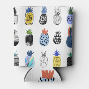 Niedlich strukturierte Ananas, Vintage Kollektion. Dosenkühler
