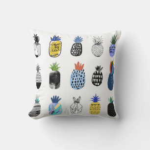 Niedlich strukturierte Ananas, Vintage Kollektion. Kissen