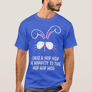 Niedlich Sunglass Bunny Hip Hop Hippity Vintag Men T-Shirt