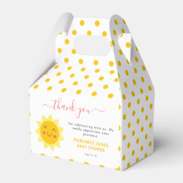 Niedlich Sunshine Baby Showbox Geschenkschachtel