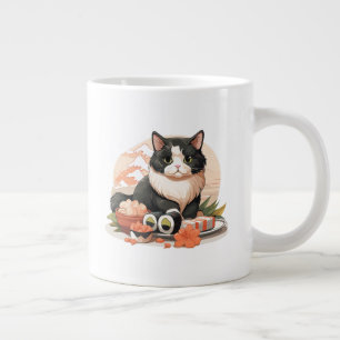 Niedlich Sushi Cat Jumbo-Tasse
