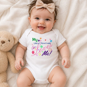 Niedlich Sweet Colorful Girly My Oncle Lieben Baby Strampler