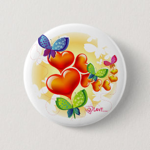 Niedlich Sweet Colorfull Summer Liebe Freundschaft Button