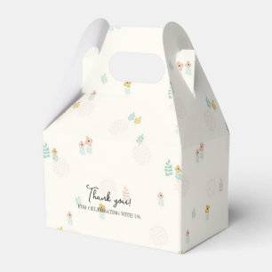 Niedlich Sweet Floral Garden Cartoon Geburtstagspa Geschenkschachtel