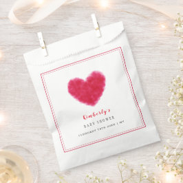 Niedlich Sweetheart Frame Valentines Baby Dusche Geschenktütchen