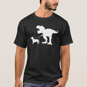 Niedlich T Rex Dinosaur Dackel Dackel Hund Dackel T-Shirt