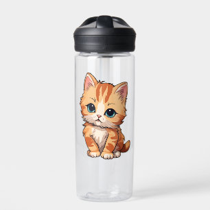 Niedlich Tabby Cat Trinkflasche