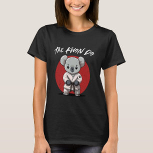 Niedlich Taekwondo Koala - Funny TKD Korean Martia T-Shirt