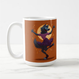 Niedlich Tancing Werewolf Kaffeetasse