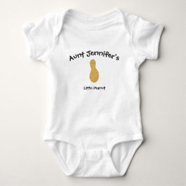 Niedlich Tante Baby Neuborn Little Peanut Niece Ne Strampler