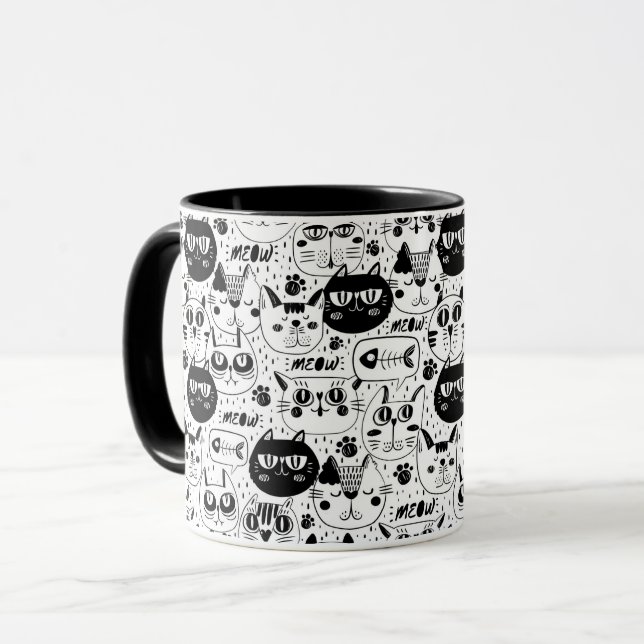 Niedlich Tasse (Vorderseite Links)