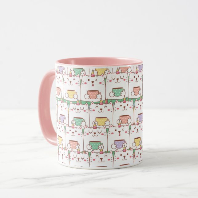 Niedlich Tasse (Vorderseite Links)