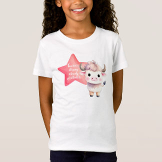Niedlich Taurus Zodiac Sign Jersey für Girl T-Shirt