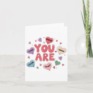 Niedlich Teacher Kids Valentinstag Dose Candy Karte