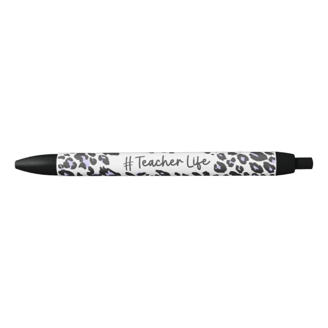 Niedlich Teacher Leopard Print Pen Kugelschreiber (Vorderseite)